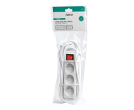 HAMA Listwa zasilająca Standard 3gn, 3m, biała - 1416389 - zdjęcie 8
